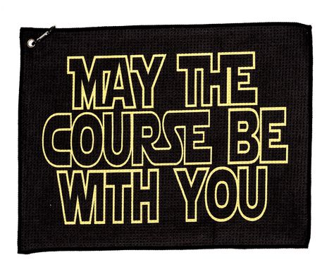 PRICES MAY VARY. May The Course Be With You! High-quality print Waffle Fabric This Towel is 14x18 inches Say goodbye to boring golf towels! There's nothing wrong with having a little bit of fun while you play. This "May The Course Be With You" towel is the perfect addition to your golf kit if you like a little bit of humor and motivation on the golf course. Made with high-quality, durable, waffle material, this towel absorbs moisture excellently and is effective in cleaning your hands, clubs, an Christmas Hand Towels, Funny Golf, Waffle Fabric, Golf Gift, Golf Towel, Embroidered Gifts, Custom Golf, Golf Humor, Golf Towels