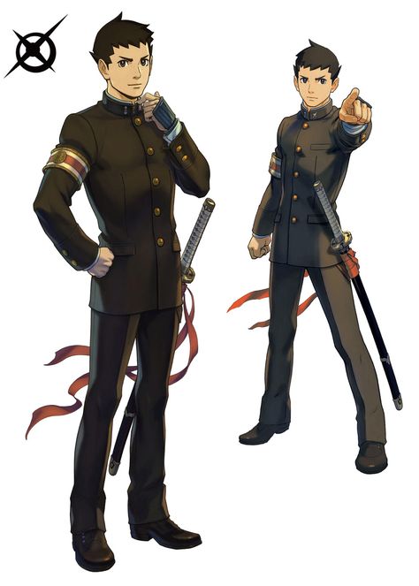 Ryunosuke Naruhodo Artwork - The Great Ace Attorney Chronicles Art Gallery Ace Attorney Concept Art, Ace Attorney Official Artwork, Ace Attorney Official Art, Ace Attorney Ryunosuke, Ryunosuke Naruhodo, Ace Attorney Chronicles, The Great Ace Attorney Chronicles, Great Ace Attorney Chronicles, Great Ace Attorney