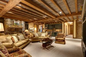 Lovely-Basement-Ceiling-Ideas-Decorating-Ideas-Gallery-in-Family-Room-Traditional-design-ideas- Basement Ceiling Ideas, Rustic Basement, Basement Ceiling, Ceiling Ideas, Basement, Ceiling, Living Room, Tv, Furniture