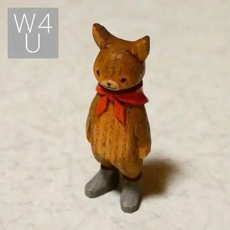 Wood Carving Projects, Carved Wooden Animals, Whittling Projects, Carving Projects, Cup Decorating, Simple Wood Carving, Wood Carving For Beginners, Wood Projects For Beginners, Dremel Wood Carving