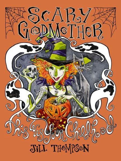 Scary Godmother, Max And Ruby, Scary Witch, Orange Candle, Wicked Witch, Christmas Characters, Godmother, Crazy Cat Lady, Spirit Halloween