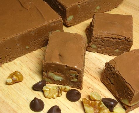 Chocolate Goat Milk Fudge Recipe - Food.com Goat Milk Fudge Recipe, Goats Milk Recipes, Cheese Fudge, Nigerian Goats, Milk Ideas, Milk Uses, Milk Goats, Goat Milk Products, Milk Chocolate Fudge