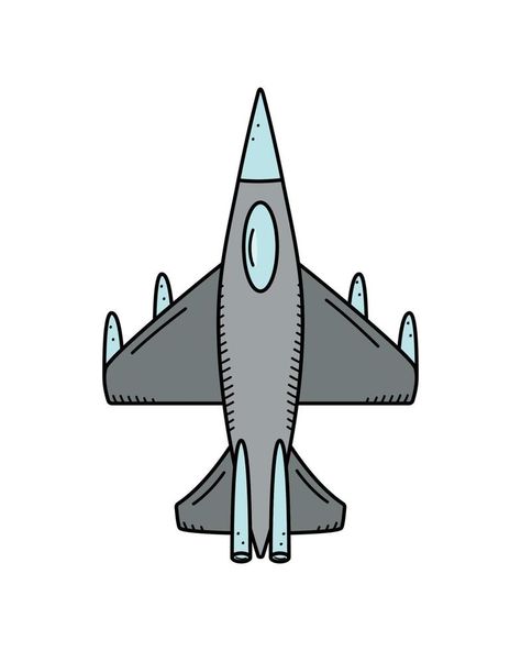 Military fighter plane, vector doodle icon. Vector illustration of war aviation equipment. Isolate on white. Tunku Abdul Rahman Merdeka Art, Fighter Plane Drawing, Plane Vector, Boys Bed, Plane Drawing, Airplane Drawing, Vector Doodle, Doodle Icon, Vector Banner