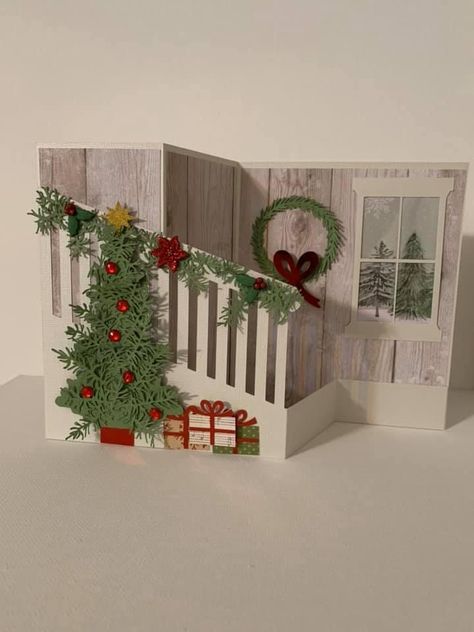 Christmas Cards Svg, Pop Up Christmas Cards, 3d Christmas Cards, Simple Christmas Cards, Atv Riding, Beautiful Christmas Cards, Family Christmas Cards, Christmas Paper Crafts, Homemade Christmas Cards