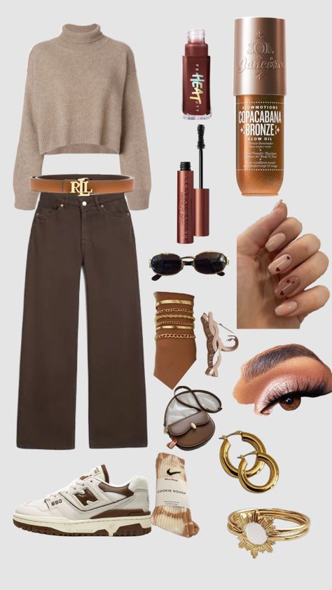 Brown monochrome outfit Brown Monochrome Outfit, Brown Monochrome, Outfit Shuffles, Monochrome Outfit, Connect With People, Your Aesthetic, Creative Energy, Spring Outfits, Energy