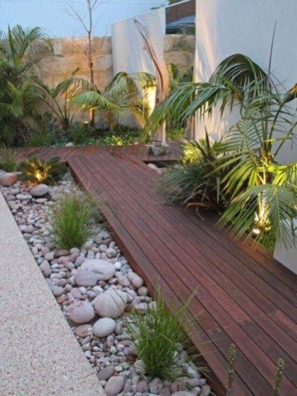 Backyard Ideas For Small Yards, Courtyard Landscaping, Small Yard Landscaping, Landscape Lighting Design, Front Yard Design, Garden Designer, Rock Garden Landscaping, Landscape Garden, Yard Design