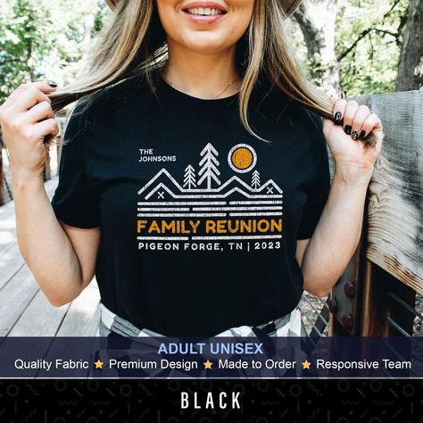 Family Reunion T Shirt Ideas, Family Reunion Tshirt Design, Reunion Tshirt Design, Reunion Activities, Family Reunion Shirts Designs, Family Reunion Shirt, Group Vacation, Reunion Party, 2024 Family