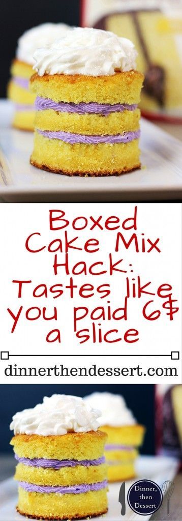 Just a couple of ingredient swaps you can make a regular cake mix taste like you've paid 6$ a slice for bakery cake. This hack is easy, replaces oil with butter and turns a cake mix into a delicious buttery, rich, dense crumb cake, perfect for any special occasion. Regular Cake, Best Cake Mix, Boxed Cake Mixes Recipes, Nursing Cake, Whiskey Cake, Inside Cake, Cakes To Make, Cake Mug, Cake Hacks