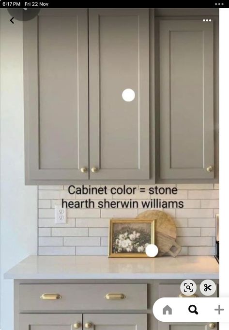 Dark Taupe Cabinets, Taupe And Black Kitchen Cabinets, Taupe And Black Kitchen, Taupe Kitchen Cabinets, Beige Kitchen Cabinets, Gray Cabinet Color, Taupe Kitchen, Beige Kitchen, Black Kitchen Cabinets