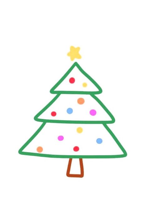 🎄How to Draw a Christmas Tree Step-by-Step: Easy & Enjoyable! Draw A Christmas Tree, Christmas Tree Drawing For Kids, Christmas Tree Cartoon Drawing, Easy Christmas Tree Drawing, How To Draw A Christmas Tree Easy, How To Draw Christmas Tree, How To Draw A Christmas Tree, Simple Christmas Tree Drawing, Christmas Tree Drawing Easy