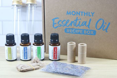 Themed Recipes, Essential Oil Box, Simply Earth, Oils For Sleep, How To Make Tassels, Essential Oils For Sleep, Roll On Bottles, Diy Ornaments, Beauty Box Subscriptions