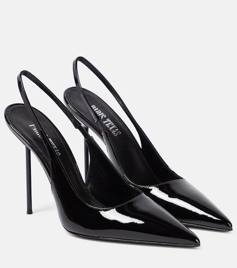 Designer Shoes for Women | Shop at Mytheresa Expensive Shoes, Chic Heels, Paris Texas, Slingback Heel, Mode Inspo, Pretty Shoes, Slingback Pump, Dream Shoes, Black Pumps