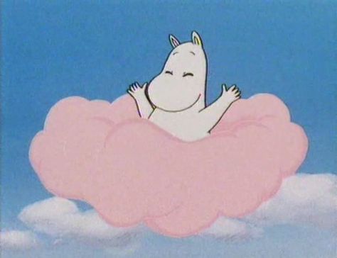 (100+) moomins | Tumblr Brave Merida, Moomin Valley, The Boogeyman, Tove Jansson, Anime Gifs, Orlando Bloom, Cartoon Quotes, Slow Life, Pink Clouds