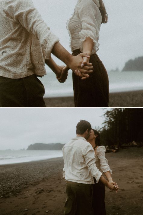 Cloudy Beach Engagement Photos, Couple Inspiration Photography, Cloudy Day Couple Photoshoot, Couples Mountain Photoshoot Winter, Bluffs Photoshoot, Engagement Photos Relaxed, Lake House Engagement Photos, Winter Lake Photoshoot, Cold Beach Couple Photoshoot