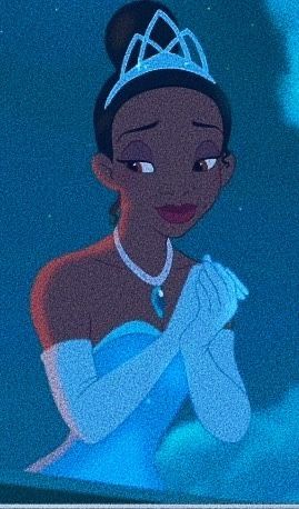 tiana princess and the frog blue grain aesthetic Blue Princess And The Frog Aesthetic, Tiana Astethic, Blue Aesthetic Princess, Aesthetic Princess And The Frog, Tiana Blue Dress, Notebook Images, Princess And The Frog Aesthetic, Tiana Aesthetic, Grain Aesthetic