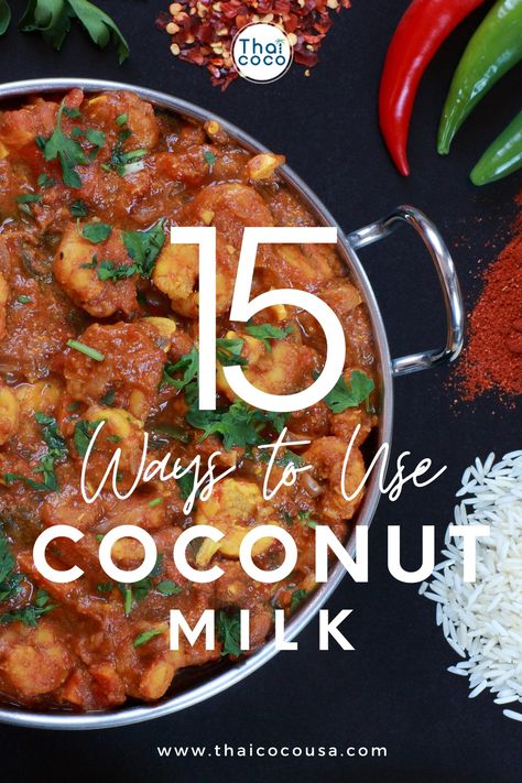 Discover the enchanting versatility of coconut milk with these 15 creative ways to infuse richness into your dishes. From velvety curries to creamy desserts, explore the myriad ways coconut milk can transform your recipes into culinary masterpieces. Unlock the secret to adding depth, flavor, and a touch of tropical delight to your meals. Coconut Milk Recipes Drink, Recipes With Coconut Milk, Coconut Milk Popsicles, Strawberry Gluten Free, Dairy Free Soup, Coconut Milk Recipes, Chicken Curry Salad, Fresh Coconut, Broccoli Cheese Soup