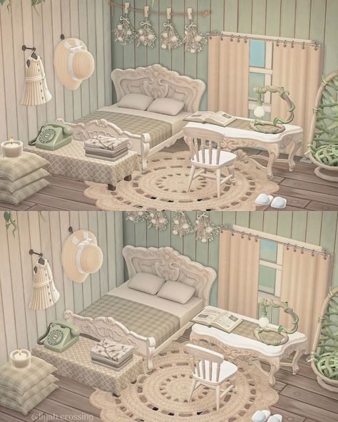 Acnh Home Design, Bedroom Ideas Acnh, Acnh Cottagecore House, Acnh Living Rooms Ideas, Cottage Core Animal Crossing, Acnh Interior, Acnh House, Acnh Inspiration, Acnh Cottagecore