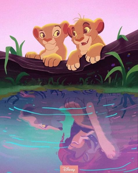 Lion King Pictures, The Lion King 1994, Lion King Fan Art, Il Re Leone, Simba And Nala, Lion King Art, Images Disney, Disney Background, Cute Disney Pictures