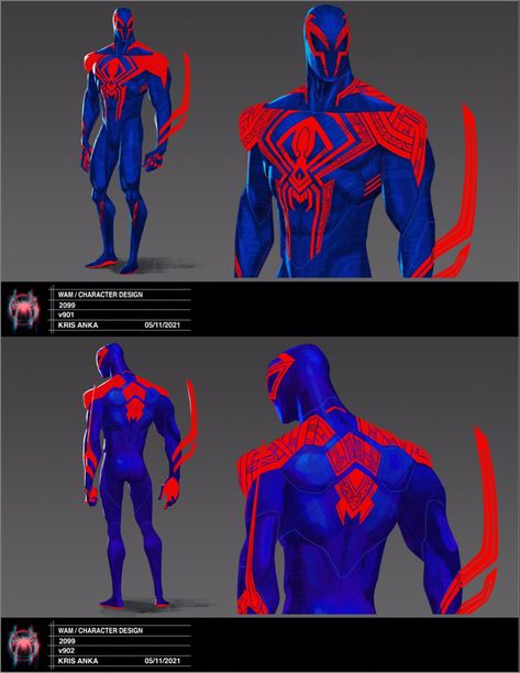 Spiderman Concept Art, Spider Man Redesign, Spiderman Animation, Nightwing Cosplay, Marvel Spider Gwen, Spiderman 2099, Marvel Concept Art, Miguel Ohara, Spaider Man