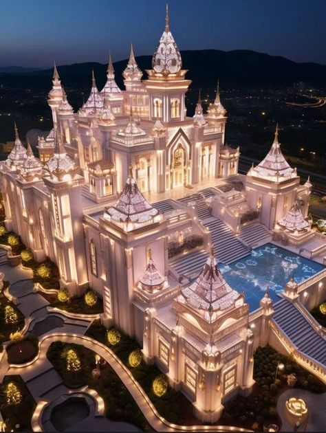 Istana Aesthetic, Dream House Pictures, Huge Mansions, Castle House Design, Big Mansions, Modern Castle, My Dream House, Mansion Exterior, Chevy Traverse