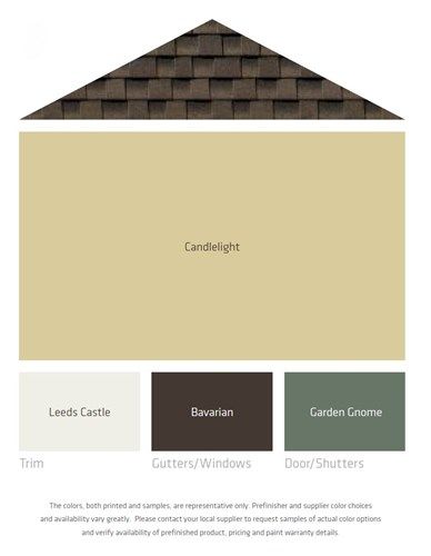 Paint Siding, Smartside Siding, Modern House Colors, Brown Roofs, Lp Smartside, Exterior House Colors With Brown Roof, House Paint Color Combination, House Green, Brown Roof