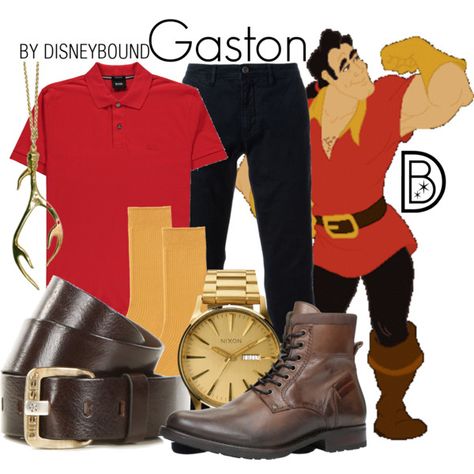 Gaston Disney Costumes For Men, Disney Fashion Outfits, Disney Villain Costumes, Disney Dapper Day, Disney Bound Outfits Casual, Beauty And The Beast Costume, Party Outfit Men, Disney Themed Outfits, Disney Inspired Fashion