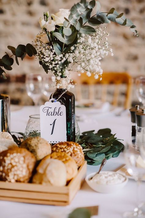 Flowers in Gin bottle for table decor Gin Bottle, Gin Bottles, Table Decor, Tablescapes, Wedding Table, Gin, Wedding Flowers, Table Decorations, Flowers