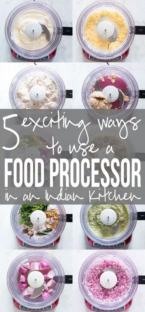 Looking to buy a food processor? Read my recommendations and find out 5 exciting ways to use a food processor in an Indian kitchen (mincing meat, churning butter, kneading atta dough, chopping, shredding etc) My Food Story blog Luscious Recipes, Kitchen Basics, Food Story, Churning Butter, Indian Party, Indian Kitchen, Mouthwatering Recipes, Classic Kitchen, My Food