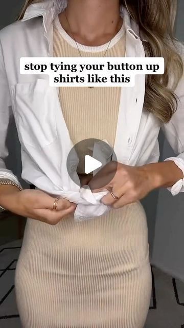 Shirt Around Waist, How To Tie A Shirt, Shirt Over Dress, Tie A Shirt, Shirt Knot, Summer Outfits Men Streetwear, Jessica Smith, Shirt Hacks, Mode Tips