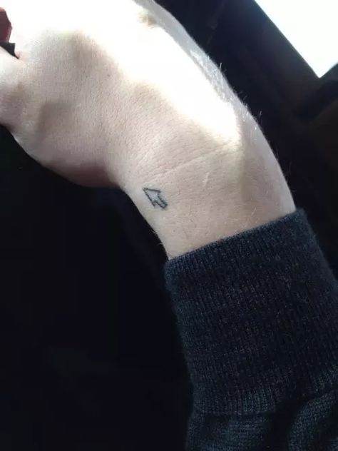 Cursor Tattoo, Computer Tattoo, Grunge Tattoo, Mouse Tattoos, Lifestyle Goals, Arrow Tattoo, Poke Tattoo, Arrow Tattoos, Aesthetic Lifestyle