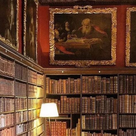 Books lover on Instagram: "A beautiful library…📚📚📚. #beautiful #love #interiordesign #london #uk #england Via: @danielpieckielonslowik" English Manor Library, Manor Library, Kingston Lacy, Rich Decor, English Manor Houses, Art Interiors, Beautiful Library, English Manor, Vintage Library