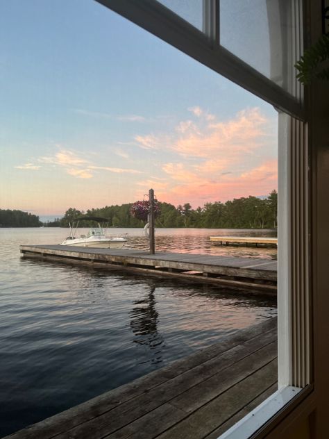 Muskoka Aesthetic, Lake Core, Mermaid Song, Dock Lake, Backyard Views, Lake Summer, Forest Core, Summer Lake, Lake Sunset