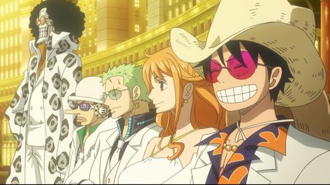 One Piece English, Gold Movie, Gold One Piece, One Piece Movies, Zoro Nami, Straw Hats, Manga Anime One Piece, Yamaguchi, One Piece Luffy