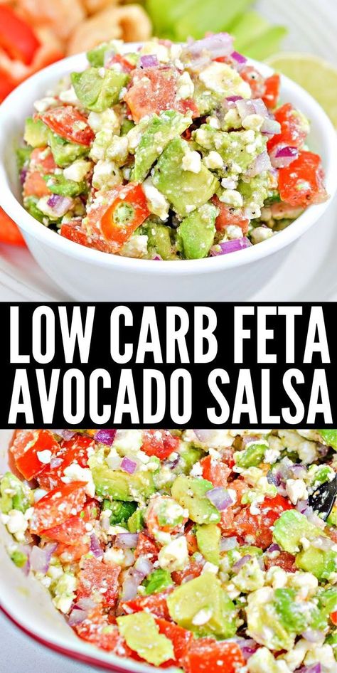 Crock Pot Chicken Breasts, Healthy Salsa Recipe, Feta Salsa, Clean Eating Keto, Keto Savory, Avocado Salsa Recipe, Low Carb Cheesecake Recipe, Crockpot Chicken Breast, Keto Salads