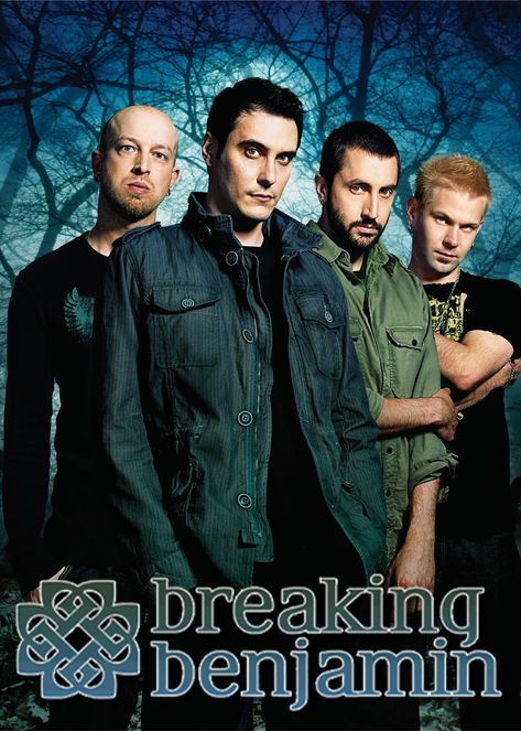 1999, Breaking Benjamin is an American rock band from Wilkes-Barre, Pennsylvania, formed by lead singer and guitarist Benjamin Burnley and drummer Jeremy Hummel. * 28565EAT Breaking Benjamin, Music Is My Escape, Animatronic Fnaf, Estilo Rock, I Love Music, Types Of Music, All Music, My Favorite Music, The Band