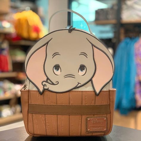 Disneylifestylers on Instagram: “Repost from @boxlunchnorthridgectr - Just Arrived! New Dumbo Figural Mini backpack! No holds, first come, first serve #boxlunch #disney…” Baby Dumbo, Loungefly Purse, Disney Bags Backpacks, Cute Mini Backpacks, Disney Loungefly, Disney Pixar Up, Backpack Set, Loungefly Bag, Disney Bag