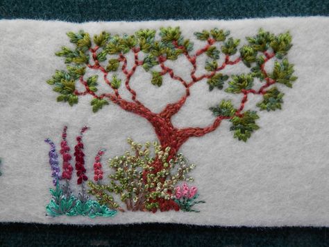 Willow Embroidery, Embroidery Trees, Embroidered Trees, Embroidery Tree, Catalog Ideas, Suit Embroidery, Tree Embroidery, Embroidery Template, Hand Embroidery Patterns Flowers