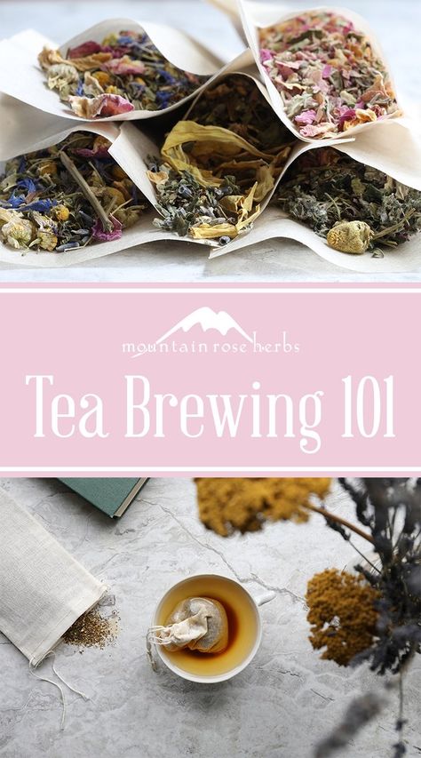 Saving Flowers, Guide To Tea, Mountain Witch, Tea Blending, Tea Balls, Tea Blends Recipes, Teas Recipes, Herbal Tea Garden, Herbal Tea Benefits