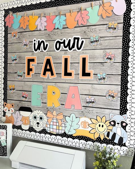 My favorite fall bulletin board idea from last year got a makeover to match my Pastel Meets World classroom decor! ⭐️ Comment ERA for the link to your DMs! 📩 Are we officially in our fall era yet? 🪩 I’m a little hesitant because summer is my favorite! I do love pumpkin decor though. 🧡 #falldecor #fallclassroom #classroomdecor #classroomideas #teacherlife🍎 #iteachsecond #iteachthird #discopumpkin #elementaryteacher #bulletinboardideas #fallera #studentteacherlife #firstyearteacher #teachers Fall Bulletin Board, Fall Bulletin Boards, Bulletin Board Display, Pumpkin Decor, Classroom Door, Elementary Teacher, Do Love, Pumpkin Decorating, Teacher Life