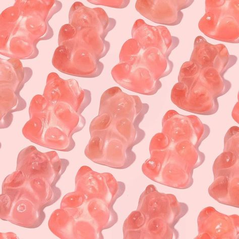 Coral Aesthetic Color, Pink Gummy Bears, Peaches Aesthetic, Peach Vibes, Japanese Peach, Peachy Aesthetic, Aesthetic Peach, Candy Cocktails, Peach Aesthetic