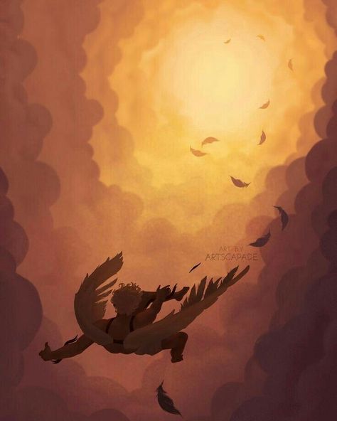 Icarus Greek Mythology, Full Illustration, Take A, Sun, On Instagram, Instagram