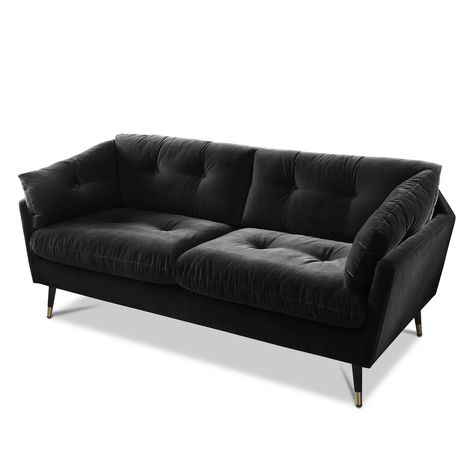 Xxl Sofa, Black Sofa, Office Interior, Room Inspo, Couch, Sofa, Furniture, Home Decor, Black