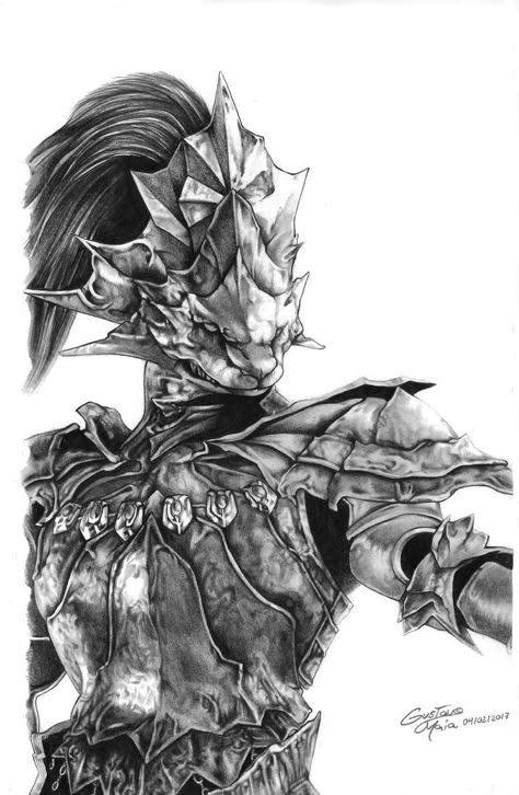 Dark Souls Ornstein, Dragonslayer Ornstein, Drawing Ideas Dark, Soul Saga, Dark Souls Artwork, Demon's Souls, Bloodborne Art, Praise The Sun, Demon Souls