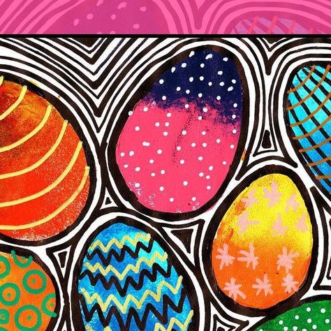 Easy Peasy Art School on Instagram: "Wow! Two NEW Easter lessons. Eggs Galore and Colourful Bunny. Looking for fun, engaging step by step art lessons for your class? Check out our online art school where we make teaching art easy. Visit our website to find out more. #easypeasyartschool #artschool #easypeasy #onlineartschool #primaryschool #primaryteacher #primaryart #elementaryschool #elementaryteacher #kidsart #artlessons #artteachersofinstagram #teachersofinstagram #teachingideas #teachingresources #homeschool #homeschooling #aussieteachers #aussieteachertribe #kiwiteachers #nzteachers #nzteachersofinstagram" Step By Step Art Lessons, Egg Art Projects, Adaptive Art, Step By Step Art, Easter Lessons, High School Art Projects, Easter Egg Art, Watercolor Circles, Kid Projects