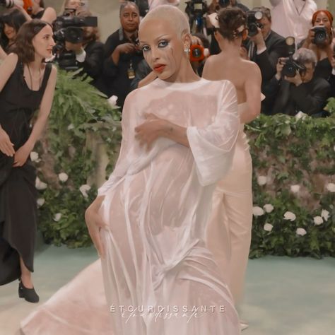 at the 2024 MET GALA Sleeping Beauties: Reawakening Fashion Reawakening Fashion Met Gala, Doja Cat Met Gala 2024, Sleeping Beauties: Reawakening Fashion Met Gala, Billie Eilish Met Gala 2021 After Party, Reawakening Fashion, Met Gala 2021 After Party, Doja Cat, Sleeping Beauty, Beauty