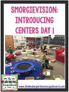 SmorgieVision: Introducing Centers Day 2 | The Kindergarten Smorgasboard Early Education Classroom, Kindergarten Classroom Management, Welcome To Kindergarten, Kindergarten Smorgasboard, Guided Reading Kindergarten, Education Post, Kindergarten Rocks, Common Core Kindergarten, Fall Kindergarten