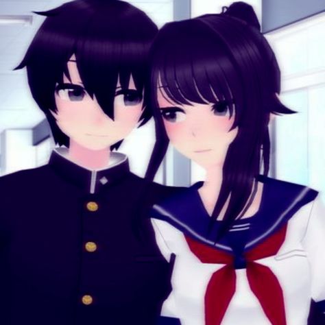 Yandere Simulator Ayano X Taro, Ayano Aishi And Taro Yamada, Ayano And Senpai, Ayano And Taro, Senpai Yandere Simulator, Ayano X Taro, Yendere Simulator, Ayano Aishi, Yandere Girl