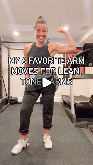 Emily Ogan | FASTer Way Coach on Instagram: "Comment ARMS to grab my tank top arms guide for free- packed with tips and workouts to start building lean, strong, toned arms! 

Having strong arms is so much more than just looking great in a tank- we need arm strength for so many of our daily activities- think:
💪🏼lifting kids or heavy boxes (Amazon deliveries anyone? 🙃)
💪🏼pushing strollers or grocery carts 
💪🏼pulling furniture, luggage, etc

When lifting upper body, be sure to chose a weight that challenges you while allowing you to complete with excellent form- no using that lower back in there!  Brace your core 🔥 , squeeze your glutes 🍑 , and focus on the muscles you’re working 💪🏼! 

💪🏼Comment ARMs for my total arm guide 💪🏼
•
•
•
#livefitwithem #tanktoparms #tanktopworkout #a Arm Workout For All Muscles, Tabata Arm Workout, 4 Week Arm Transformation, Arm Toning Workout Women, Arm Free Weight Workout, Most Effective Arm Workout For Women, Yoga Arms Workout, How To Tone Your Arms, Get Rid Of Arm Fat Fast