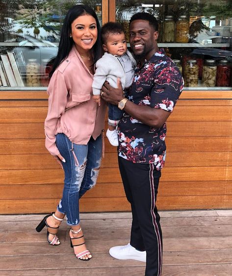 Kevin Hart Wife, Eniko Hart, Mens Street Style Summer, Michael Jordan Pictures, Celebrity Siblings, Celebrities Before And After, Celebrity Families, To My Husband, Kevin Hart