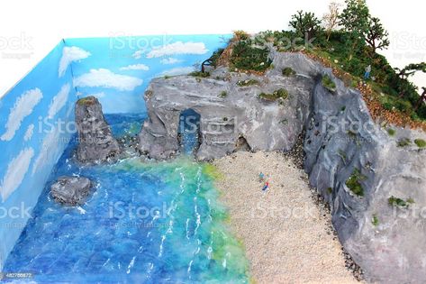 Landforms Model Projects, Landform Projects, Coastal Erosion, Geography Classroom, Beach Model, Cliffs Of Moher, Princesa Disney, Coastal Landscape, Sea Waves